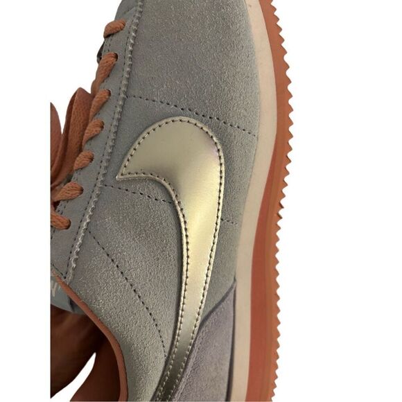 Nike Women's Blue/Pink Cortez Custom Running Athletic Shoes Size 8.5 NWOT - Picture 5 of 8